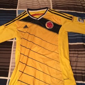 Colombian World Cup soccer jersey